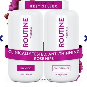 Rose Hips Anti-Thinning Shampoo & Conditioner — Pink